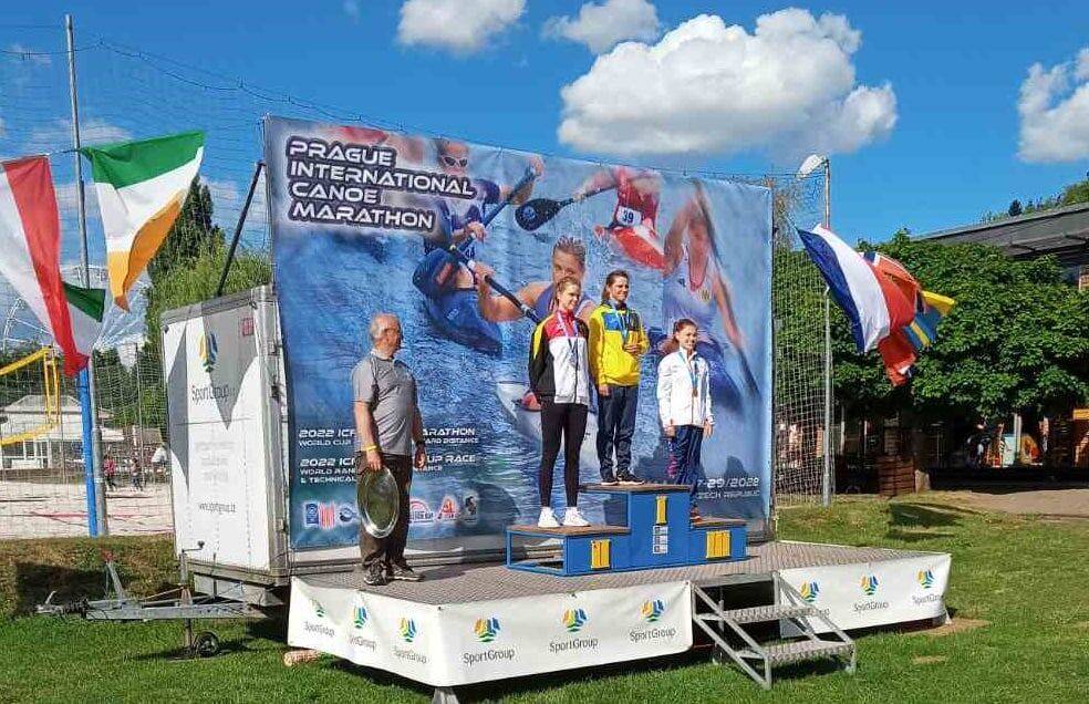 Украинская каноистка Бабак выиграла два золота на этапе Кубка мира по марафону в Праге