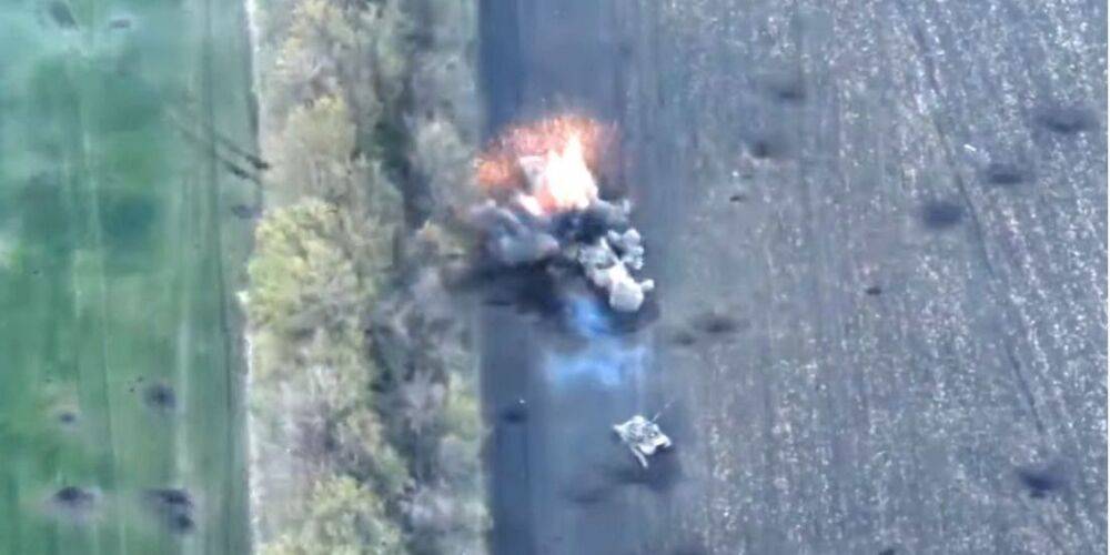 Бойцы Сечеславской бригады уничтожили укрывшиеся за деревьями танки РФ — видео