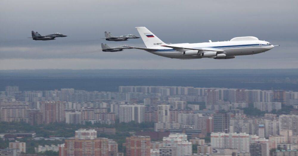 Самолет "судного дня" Путина был замечен над Москвой