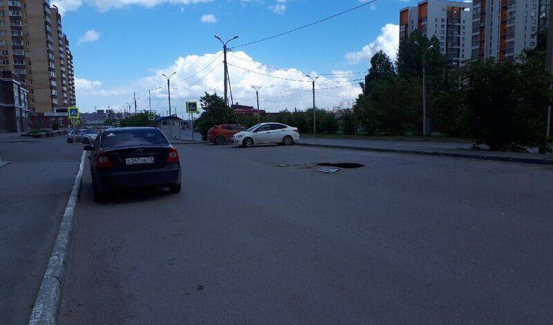 Тюменцы жалуются на ямы на дорогах