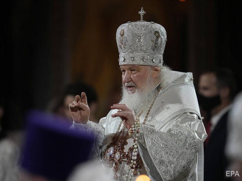 Рада предлагает СНБО ввести санкции против патриарха Кирилла и еще семерых деятелей РПЦ