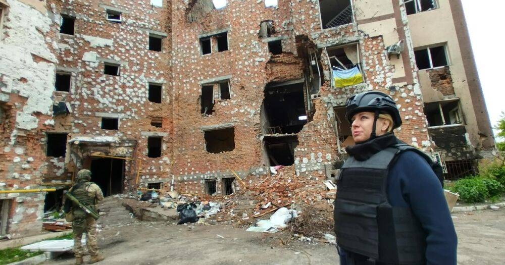 Президент Словакии посетила разрушенные российскими оккупантами Ирпень и Бородянку (ФОТО)