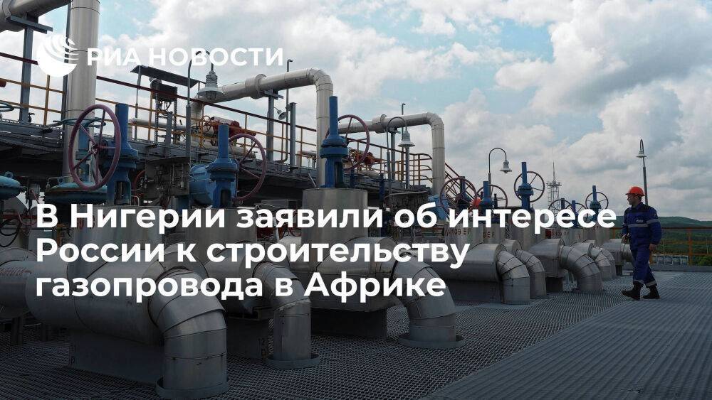 Нигерийский министр Сильва: Россия хочет инвестировать в постройку газопровода в Африке