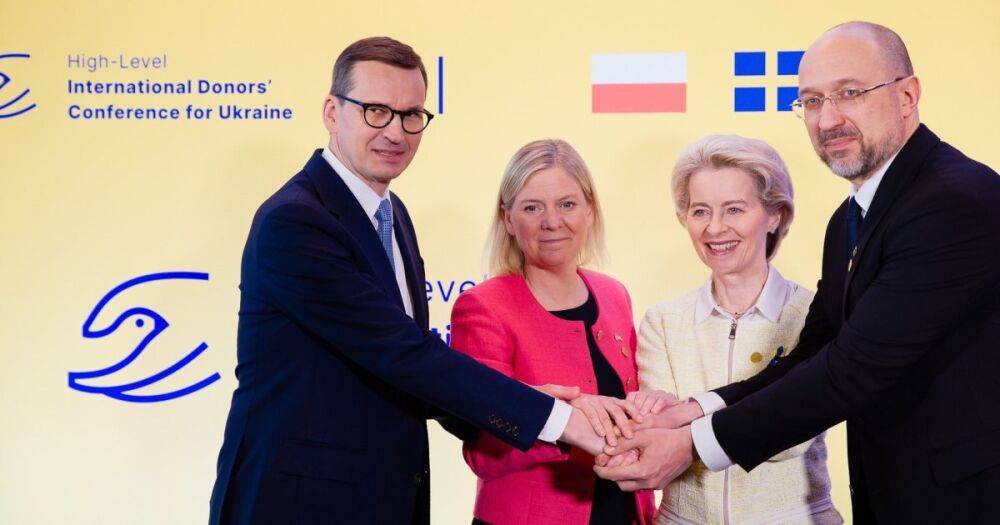 На донорской конференции в Варшаве для Украины собрали $6,5 млрд (фото)