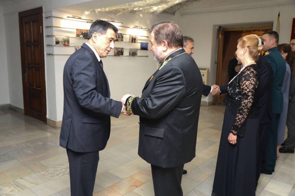 В посольстве России в Узбекистане состоялся прием по случаю 77-й годовщины Победы в Великой Отечественной войне