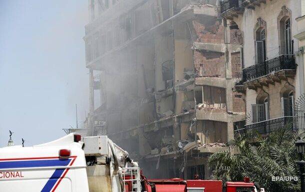 В столице Кубы взорвался отель, десятки пострадавших