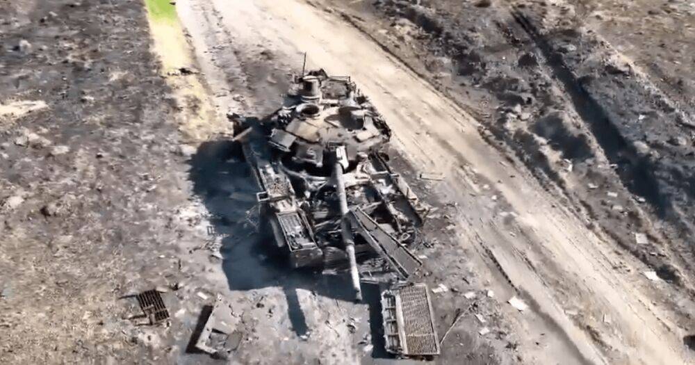 Генштаб показал, как ВСУ уничтожили новейший российский танк Т-90М (видео)