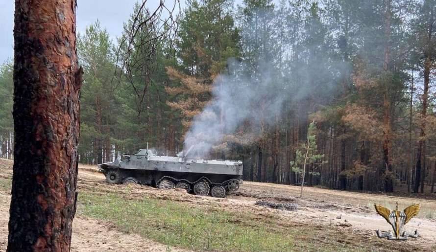 Украинские десантники уничтожили подразделение российских оккупантов