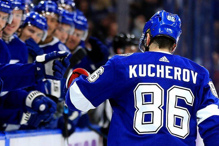 Кучеров набрал 150 очков в плей-офф НХЛ