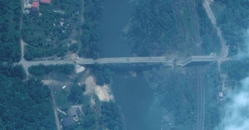 Появились подробные спутниковые снимки разрушенных мостов в Северодонецке (фото)