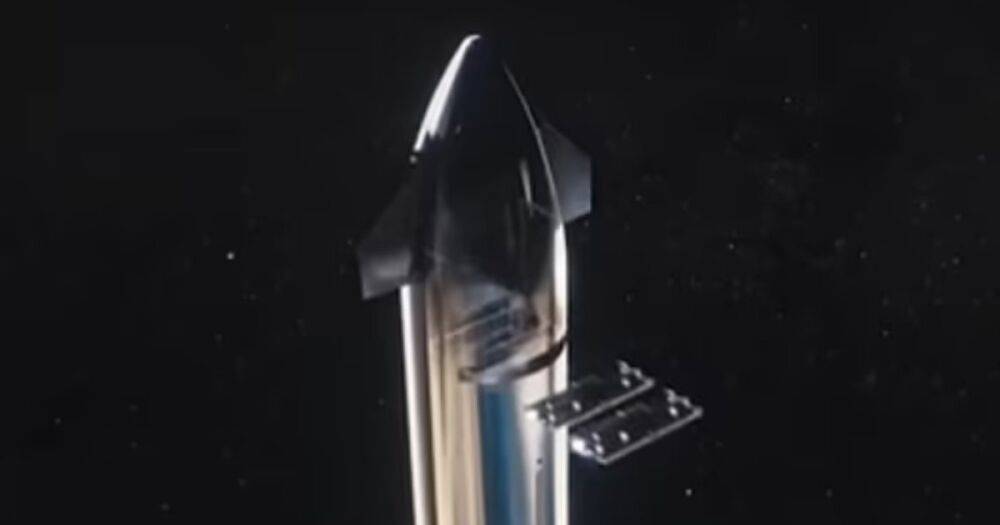 Новый проект Илона Маска. Ракета Starship будет выплевывать спутники Starlink, как конфеты (видео)