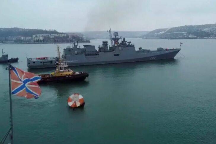 Россия держит корабли с 20 крылатыми ракетами в Черном море