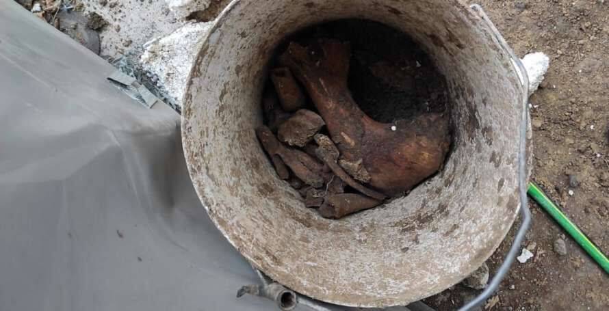 В Умани на территории старого еврейского кладбища обнаружены человеческие останки (фото, видео)