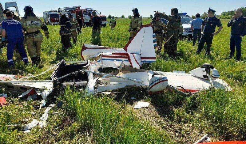 Пилот рухнувшего самолета под Ялуторовском получил тяжелые травмы нижних конечностей