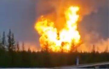 В РФ произошел пожар на крупнейшем месторождении «Газпрома»