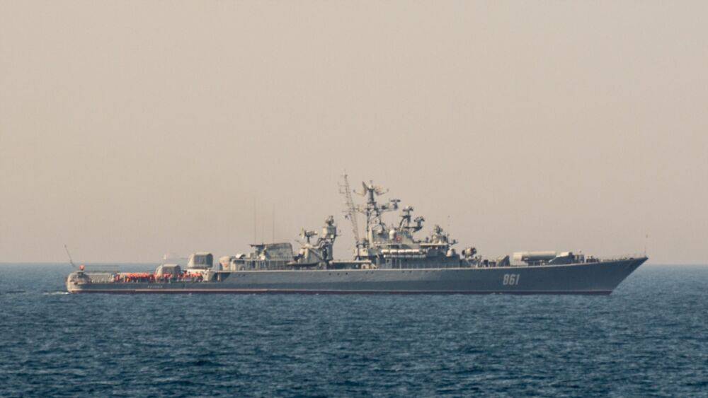 Российский военный корабль дважды нарушил морскую границу Дании