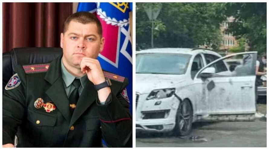 В Херсоне украинские партизаны подорвали автомобиль начальника колонии