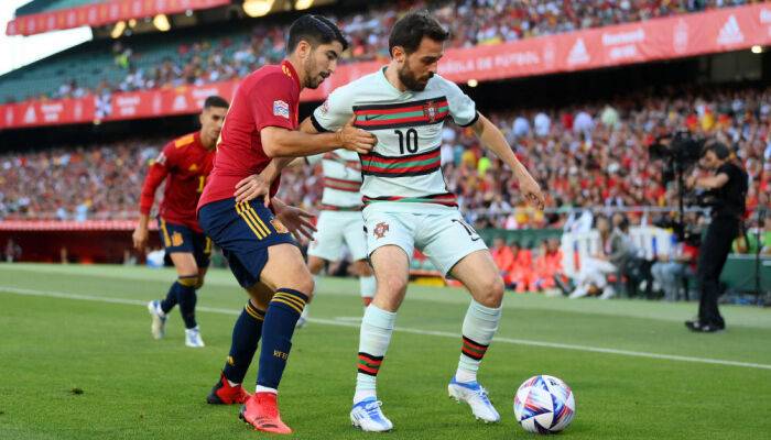 Испания сыграла вничью с Португалией, Чехия победила Швейцарию в дивизионе «А» Лиги наций