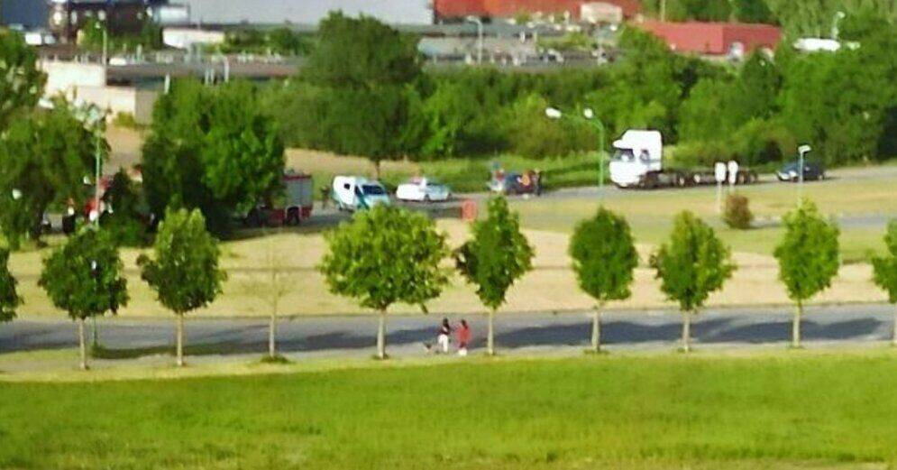 В Клайпеде перевернулась машина из Латвии: водитель оказался пьян