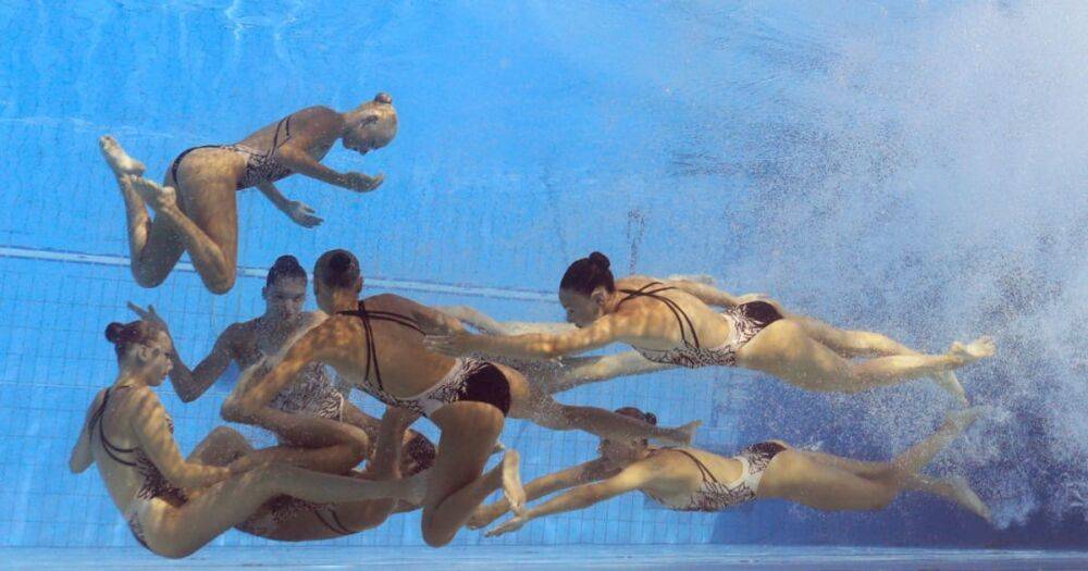 Синхронное плавание: Украина – обладательница золота в комбинации | Чемпионат мира по водным видам спорта — 2022