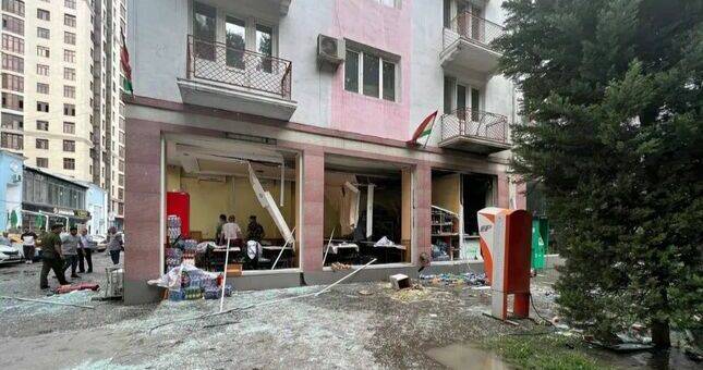 В кафе в центре Душанбе взорвался газовый баллон