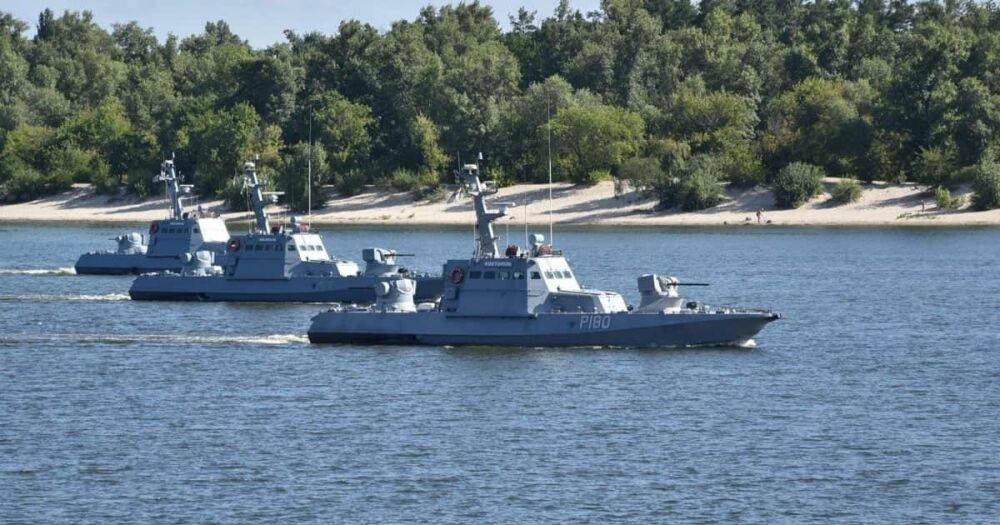В Украине создают речную боевую флотилию: первый дивизион уже в Киеве