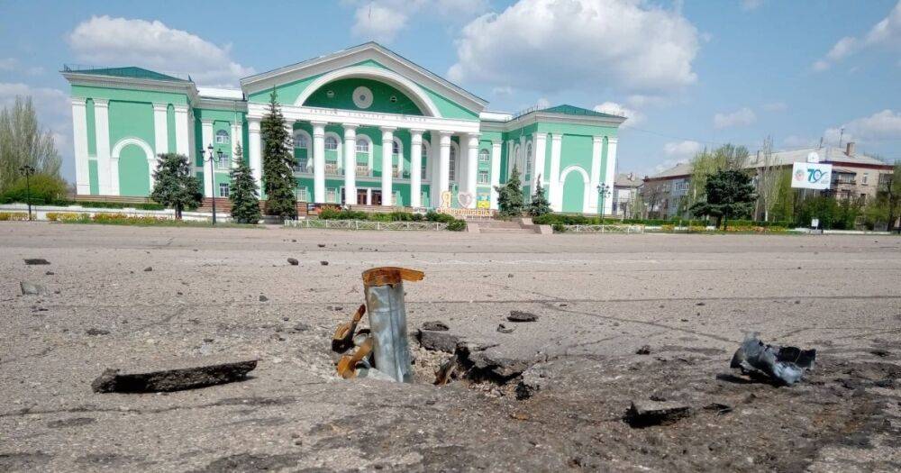 Оккупированный ВС РФ Северодонецк разрушен на 90%, — Гайдай