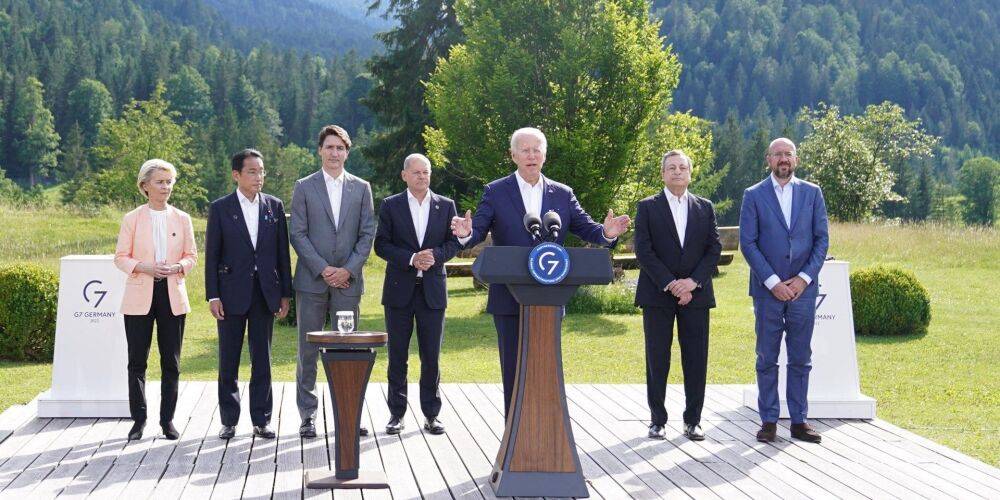 «Устроим верховую езду с голым торсом». Лидеры G7 высмеяли Путина