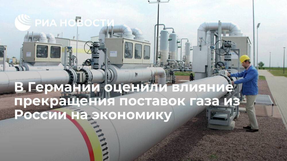 Bild: прекращение поставок газа из России приведет к падению экономики Германии на 12,5%