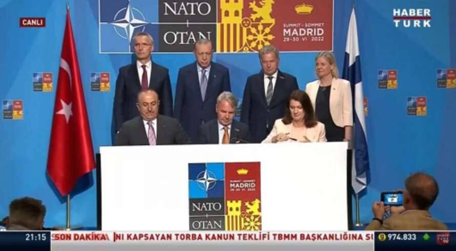 Турция разблокировала принятие Швеции и Финляндии в НАТО