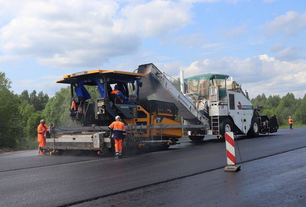 В 2021 году в Тверской области отремонтировано 585 километров дорог