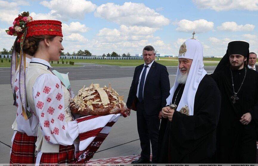 Патриарх Московский и всея Руси Кирилл прибыл в Национальный аэропорт Минск