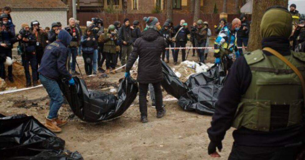 На Киевщине до сих пор не могут установить личности более 200 мирных жителей, которых убили рашисты