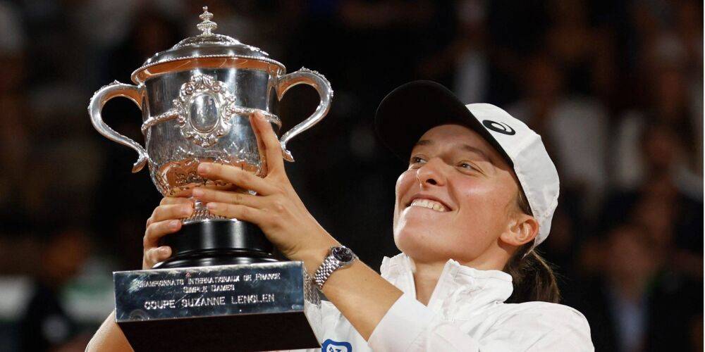 Польская теннисистка Свентек во второй раз в карьере выиграла турнир Большого шлема