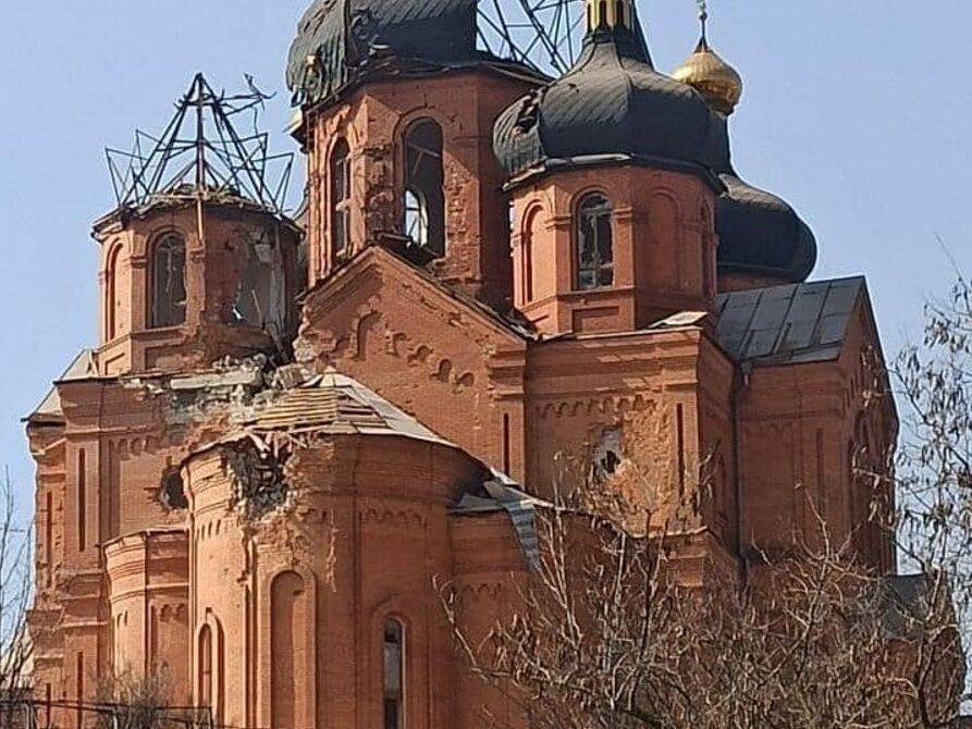 Оккупанты разрушили или повредили не менее 43 религиозных сооружений в Донецкой области, абсолютное большинство – УПЦ МП – глава ОВА