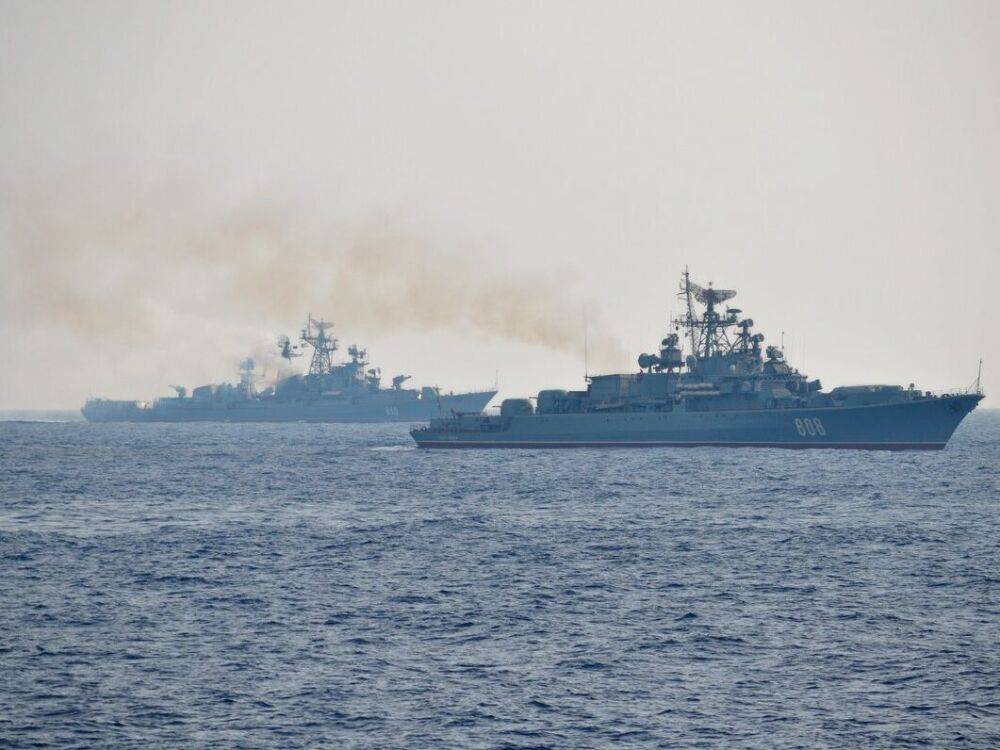 Группировку российских кораблей в Черном море отбросили от украинского берега более, чем на 100 км – ВМС