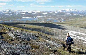 Археологи нашли пролежавший 3100 лет в норвежском леднике женский ботинок