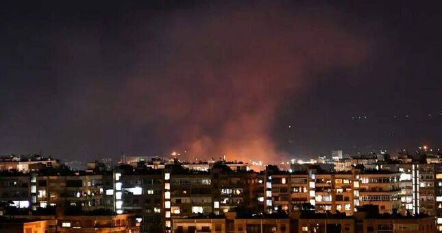 ПВО Сирии отразила атаку ВВС Израиля на Дамаск