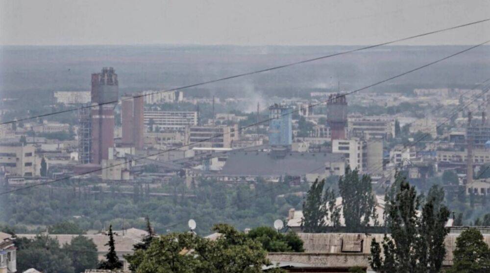Оккупанты повредили цеха производства аммиака на заводе «Азот» – Гайдай