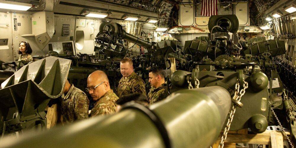 США отправили новую партию гаубиц М777 в Украину