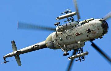 Украинские вертолеты нанесли парный удар по скоплению оккупантов и их техники