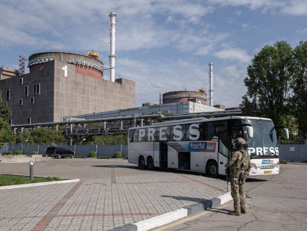 Пропагандисты РФ прибыли на захваченную Запорожскую АЭС для съемки сюжета об "успешной работе" станции – "Энергоатом"
