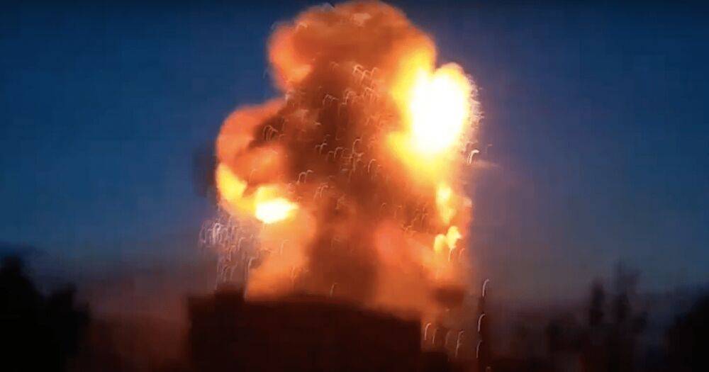 Ракетный удар по городу Часовой яр: опубликовано видео очевидца "прилетов" по пятиэтажкам