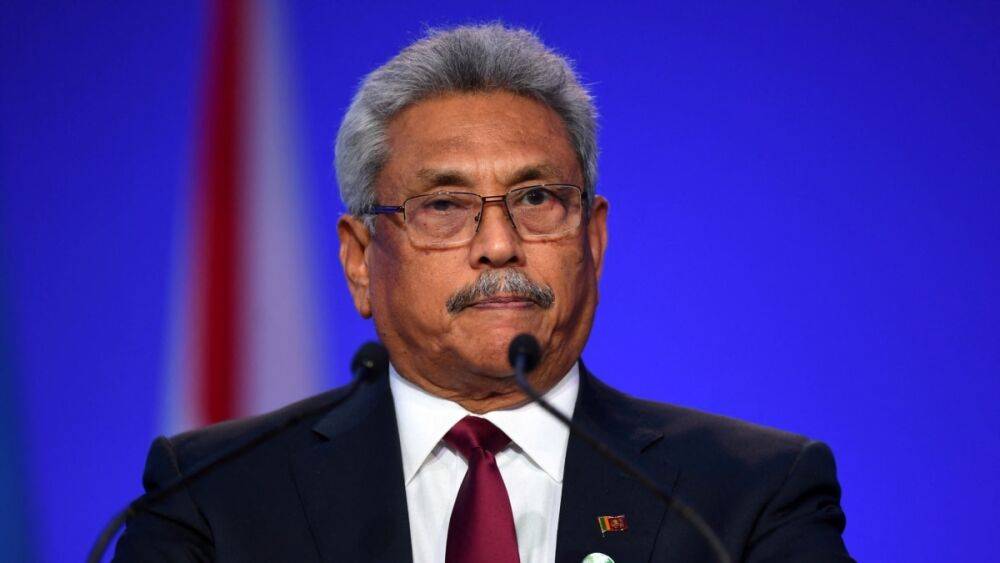 Президент Шри-Ланки подал в отставку дистанционно из Сингапура