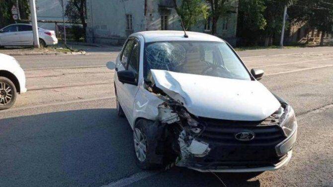 Пожилой водитель пострадал в ДТП в Саратове