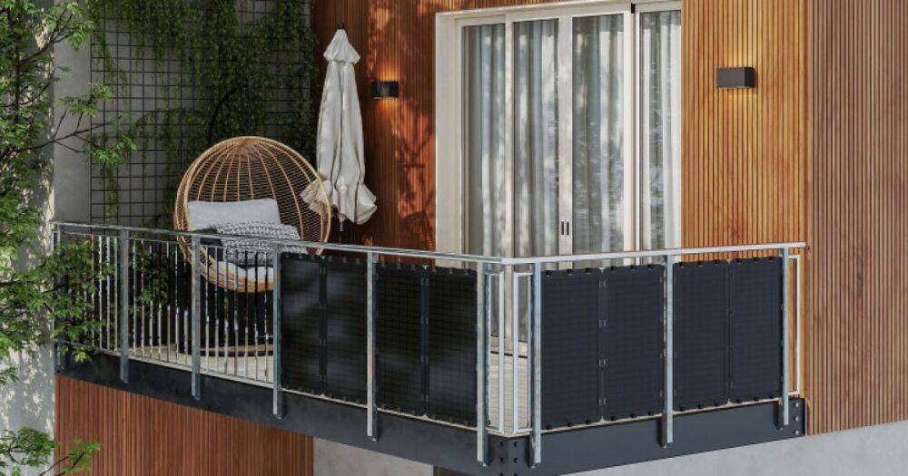 Украинка создала солнечные панели для балконов: как это работает (фото)
