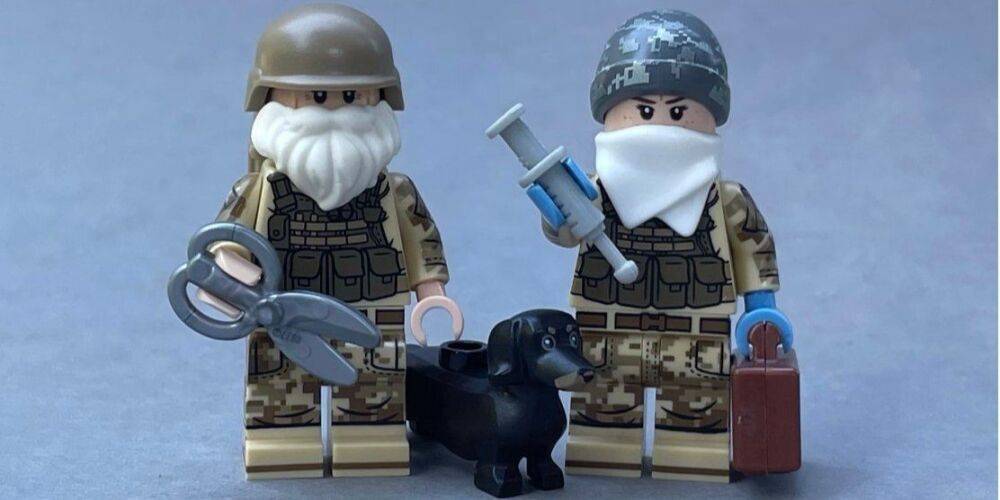 Какие времена — такие и игрушки. Редактор сайта о LEGO создал фигурки украинских парамедикинь и военных