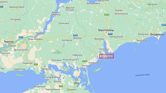 В оккупированной Кирилловке раздались взрывы, россияне ударили вблизи Запорожья
