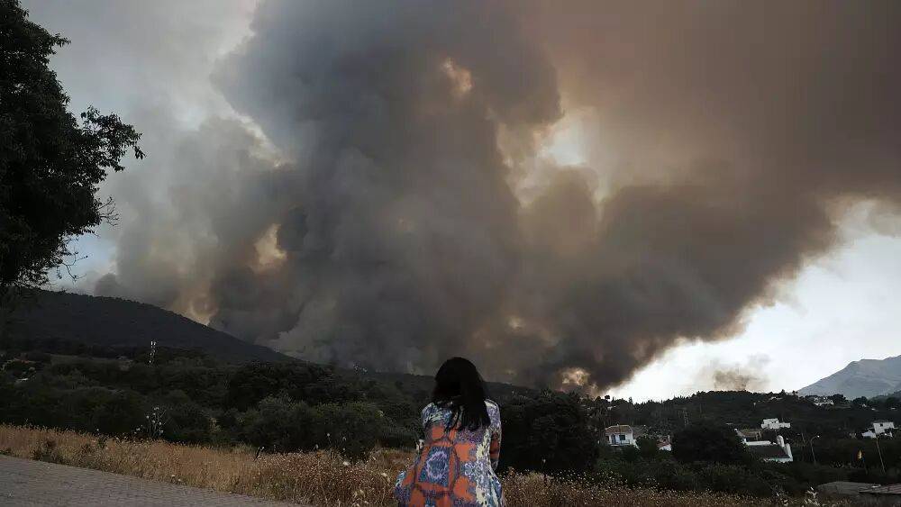 Европу захватили лесные пожары