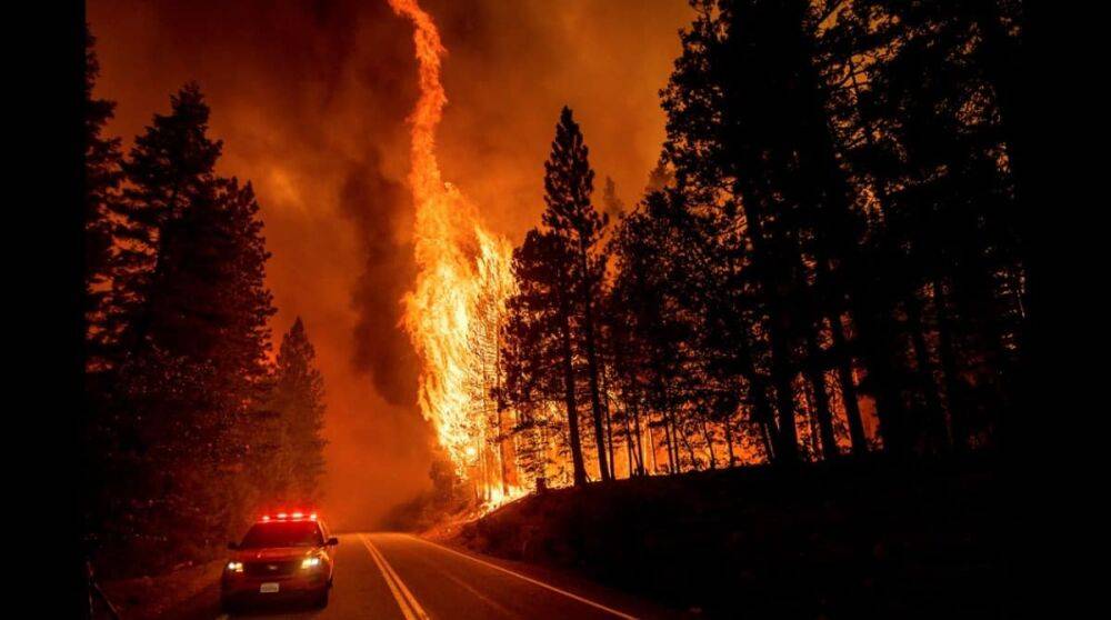В Калифорнии из-за жары разбушевался крупнейший лесной пожар
